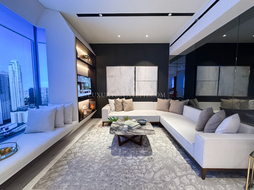 Showroom of The Estate Makati (Luxury Estate PH) Living Room